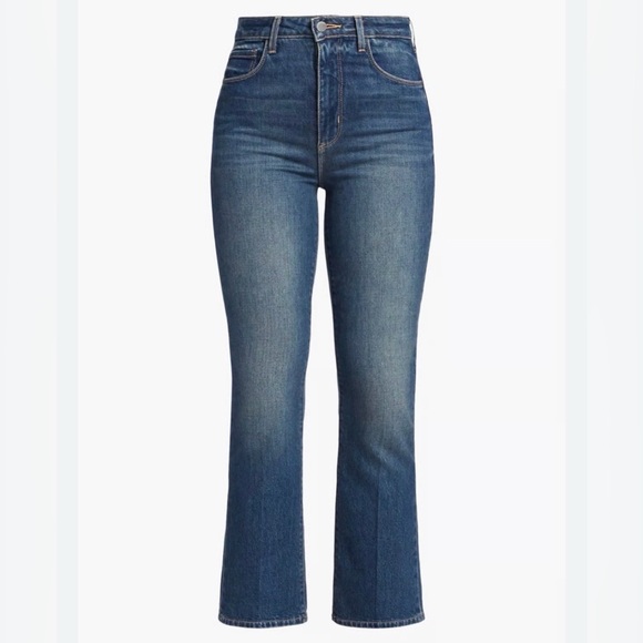 L'AGENCE Denim - L'AGENCE Mira Ultra Highrise Micro Bootcut Crop Jean